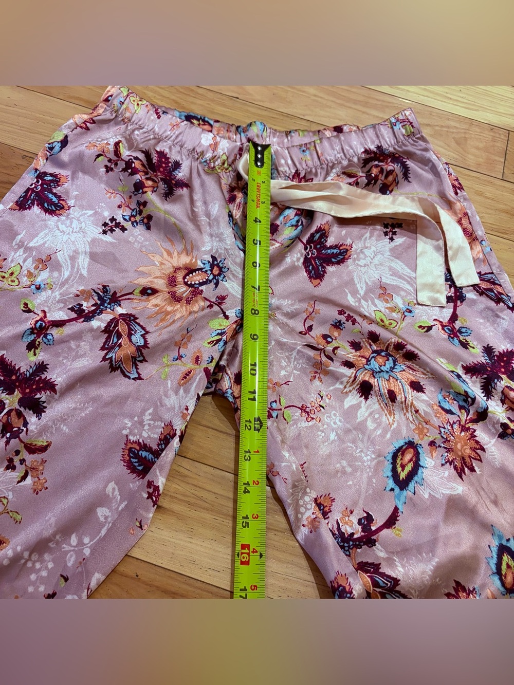Victoria’s Secret Lilac Purple Botanical Floral Satin Pajama Set - Size Small - Picture 15 of 15